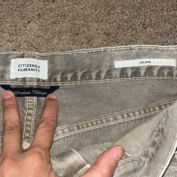 Citizens of Humanity COH Jolene High Rise Vintage Slim Straight Jean Ponytail 28 - Picture 9 of 10